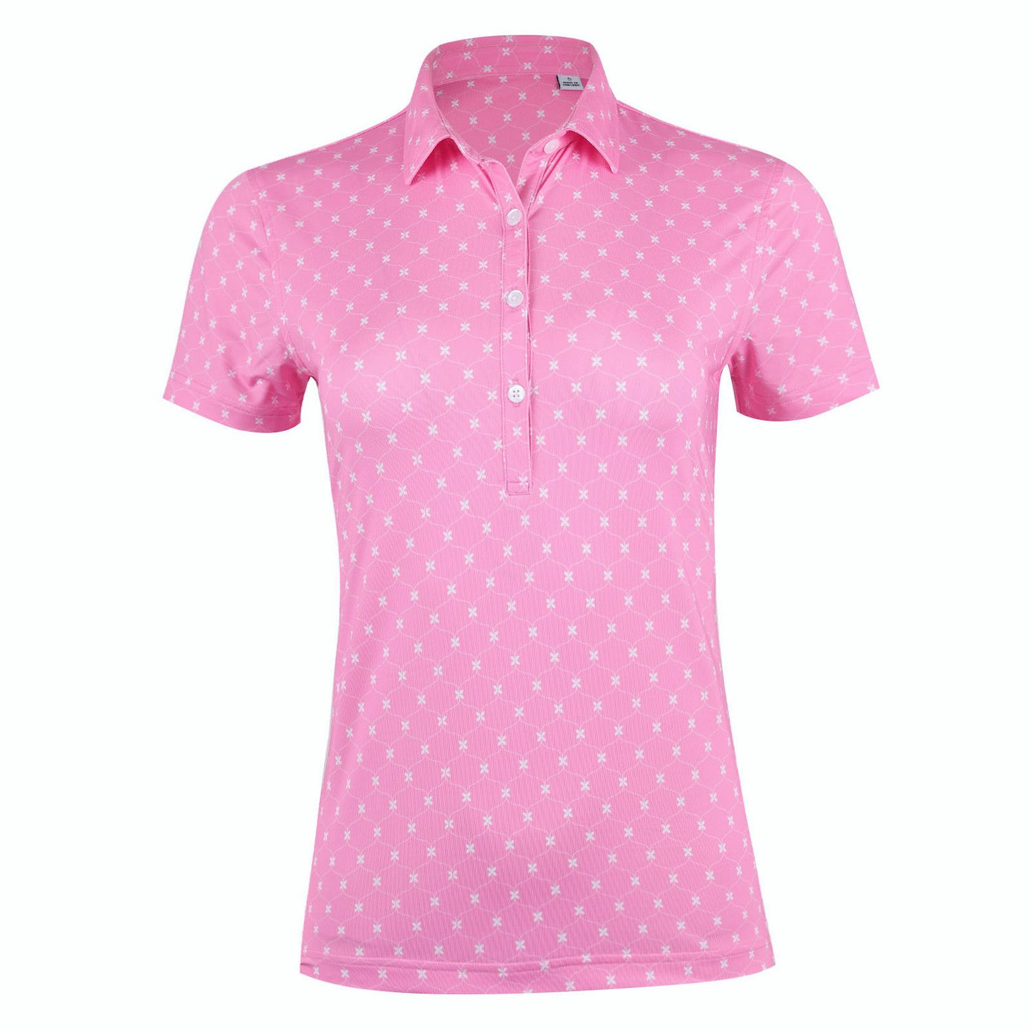Female Strong Women's Lanai Ecotec Floral Polo