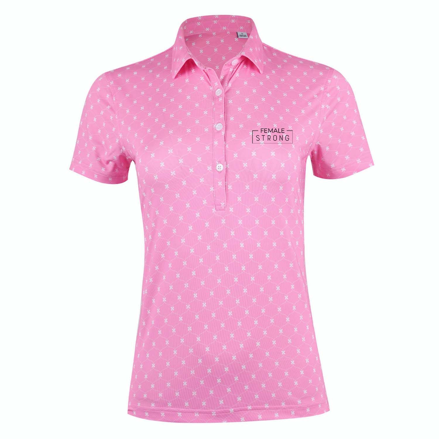 Female Strong: Women's Lanai Ecotec Floral Polo