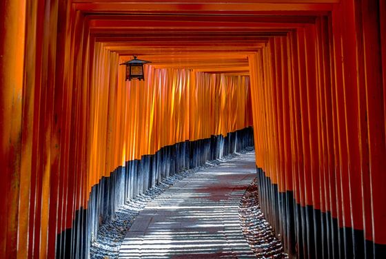Japanese Temple Hallway - Making an Impression