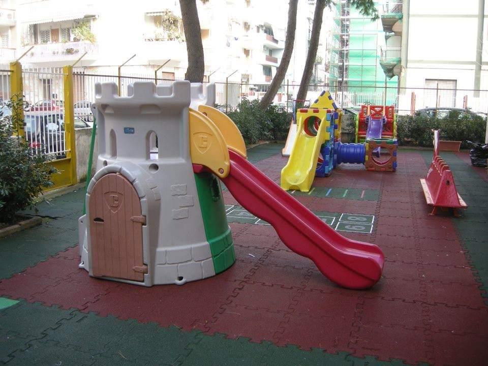 asilo la fiaba di peter pan scivolo