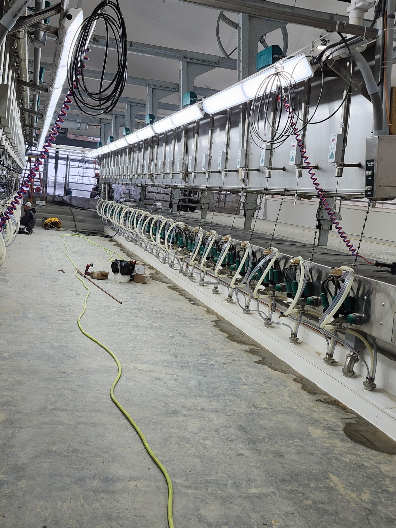 Dairy farm concrete grooving Maryland