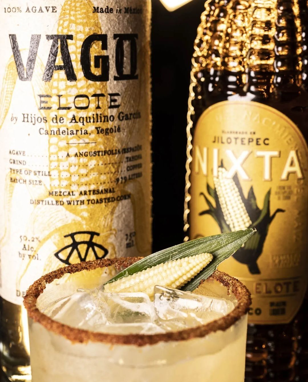 cocktail made with mezcal