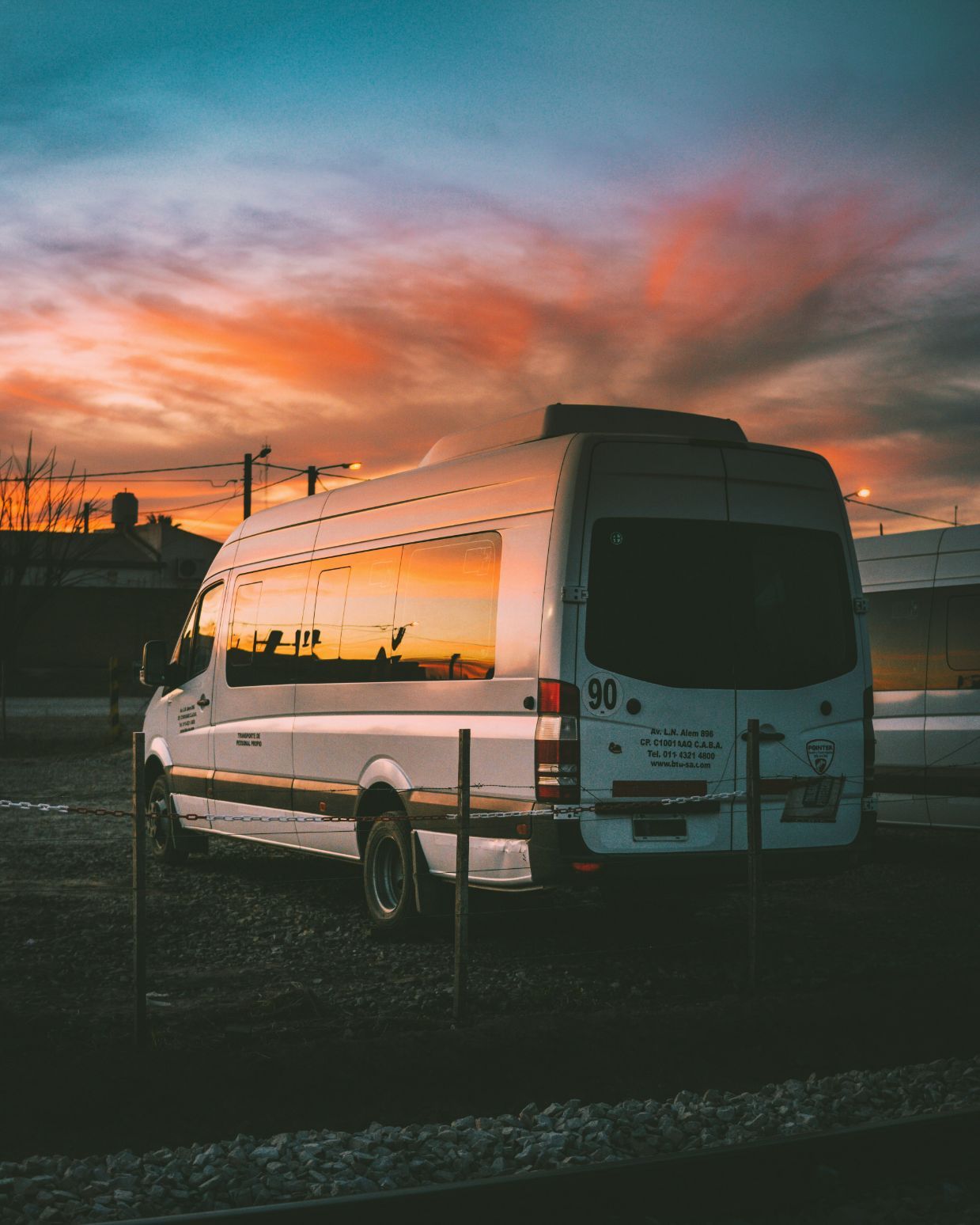 Van Parking With Sunset Sky β Transport in Argenton, NSW