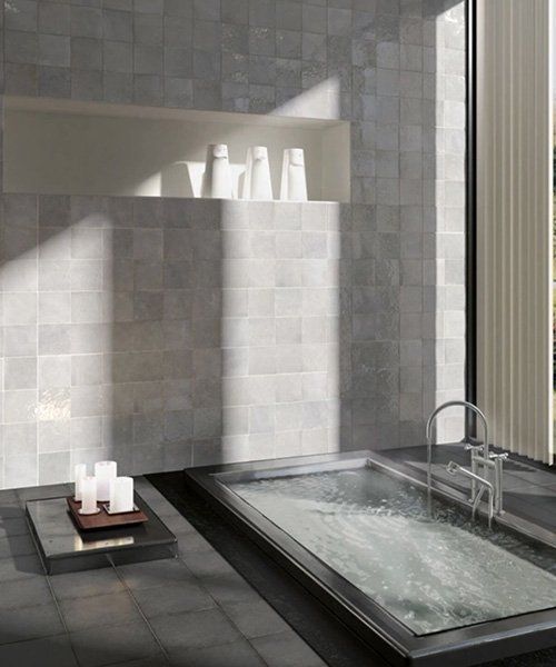 Modern Inbuilt Bath — Tile Supplies in Alstonville, NSW