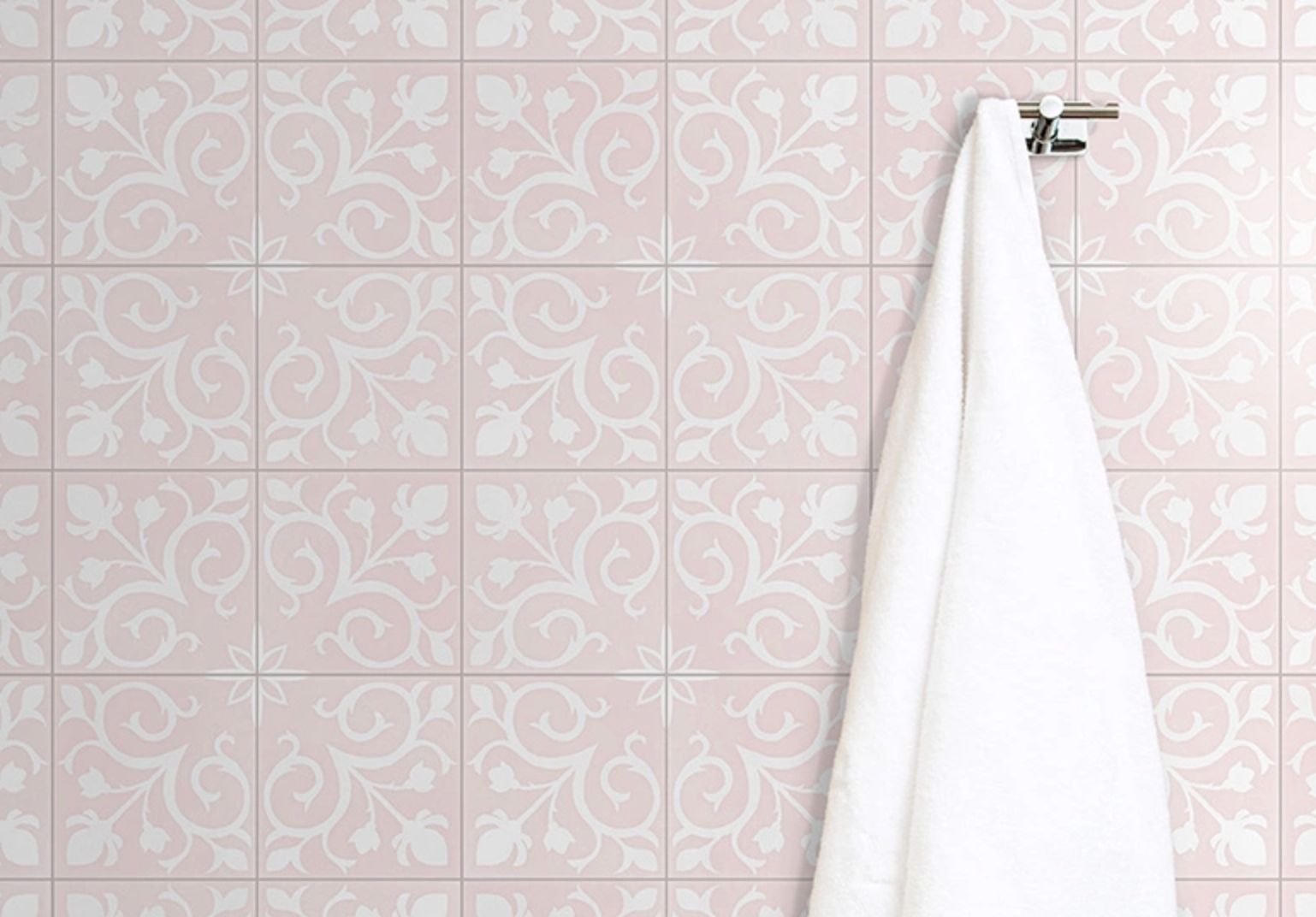 Pink decorative tile — Tile Supplies in Alstonville, NSW