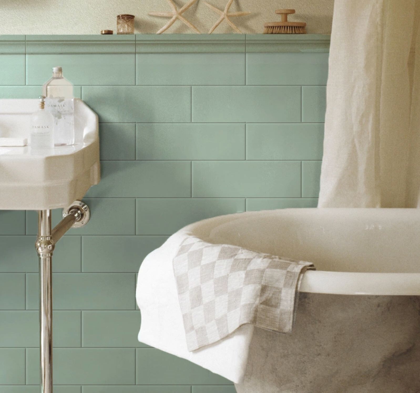 Green subway — Tile Supplies in Alstonville, NSW