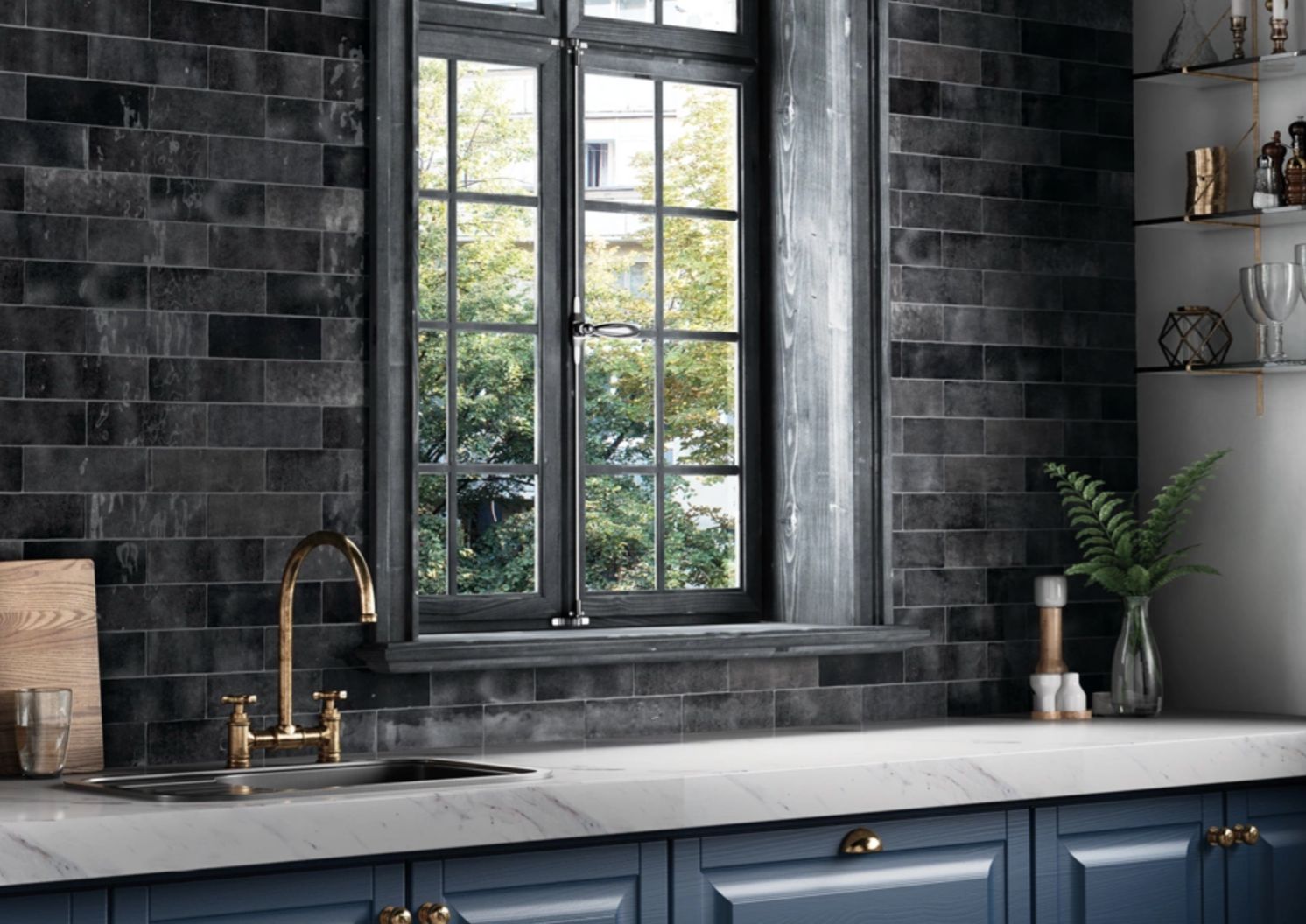 Glass brick mosaic — Tile Supplies in Alstonville, NSW