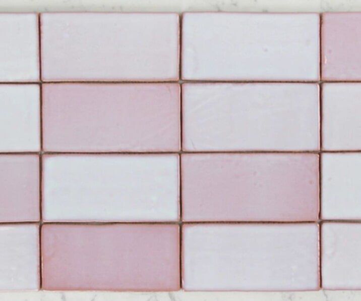 Pink subway — Tile Supplies in Alstonville, NSW