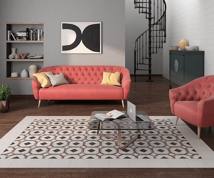 Decorative Tiles as Rug - Instyle Tiles - Tile Supplies in Alstonville, NSW