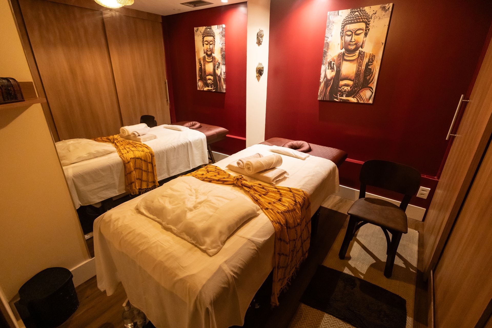 sala de massagem do Buddha Spa