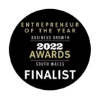 Business Growth Entrepreneur of the year in South Wales 2022