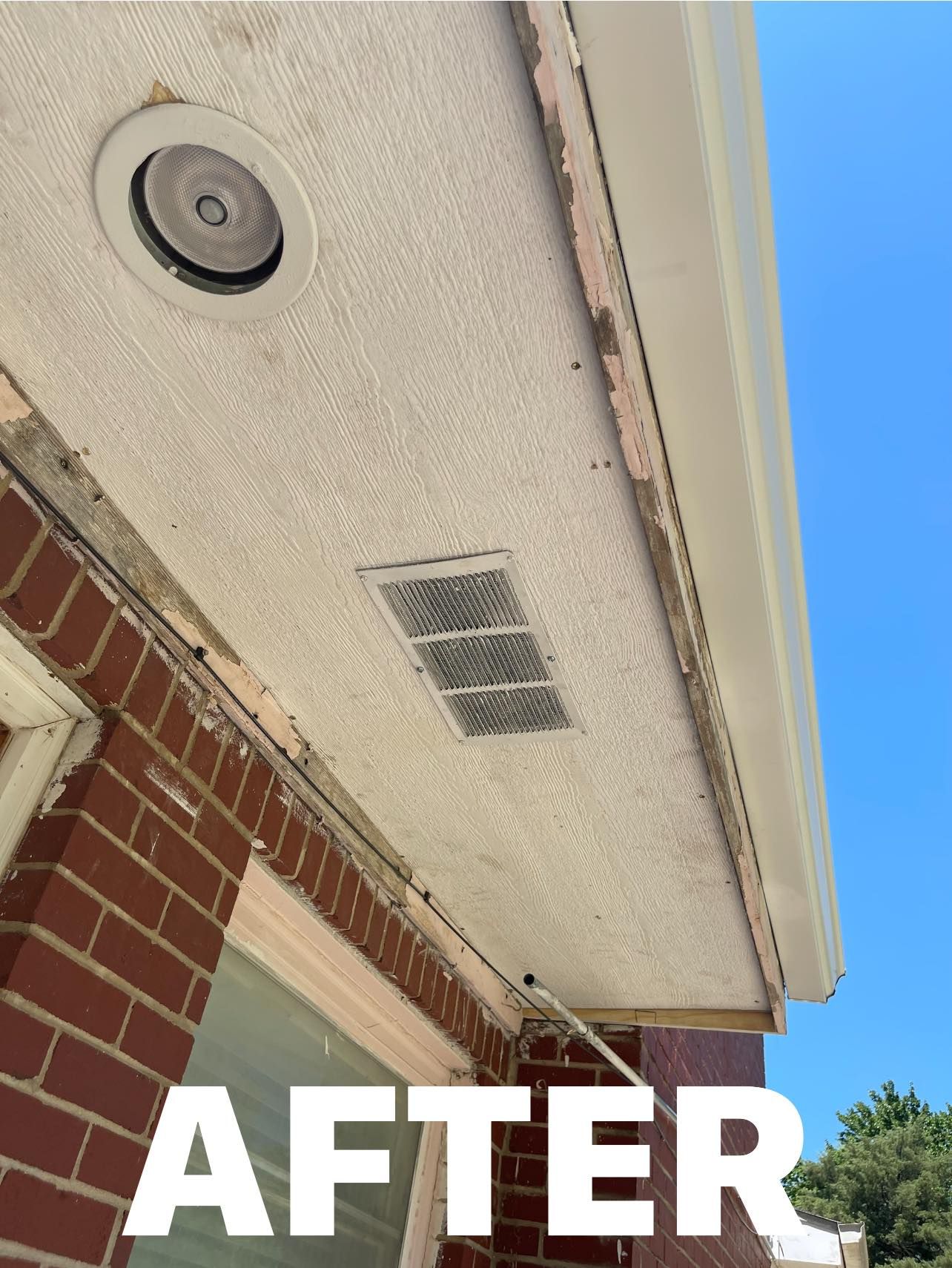 A picture of a house with the word after on it.