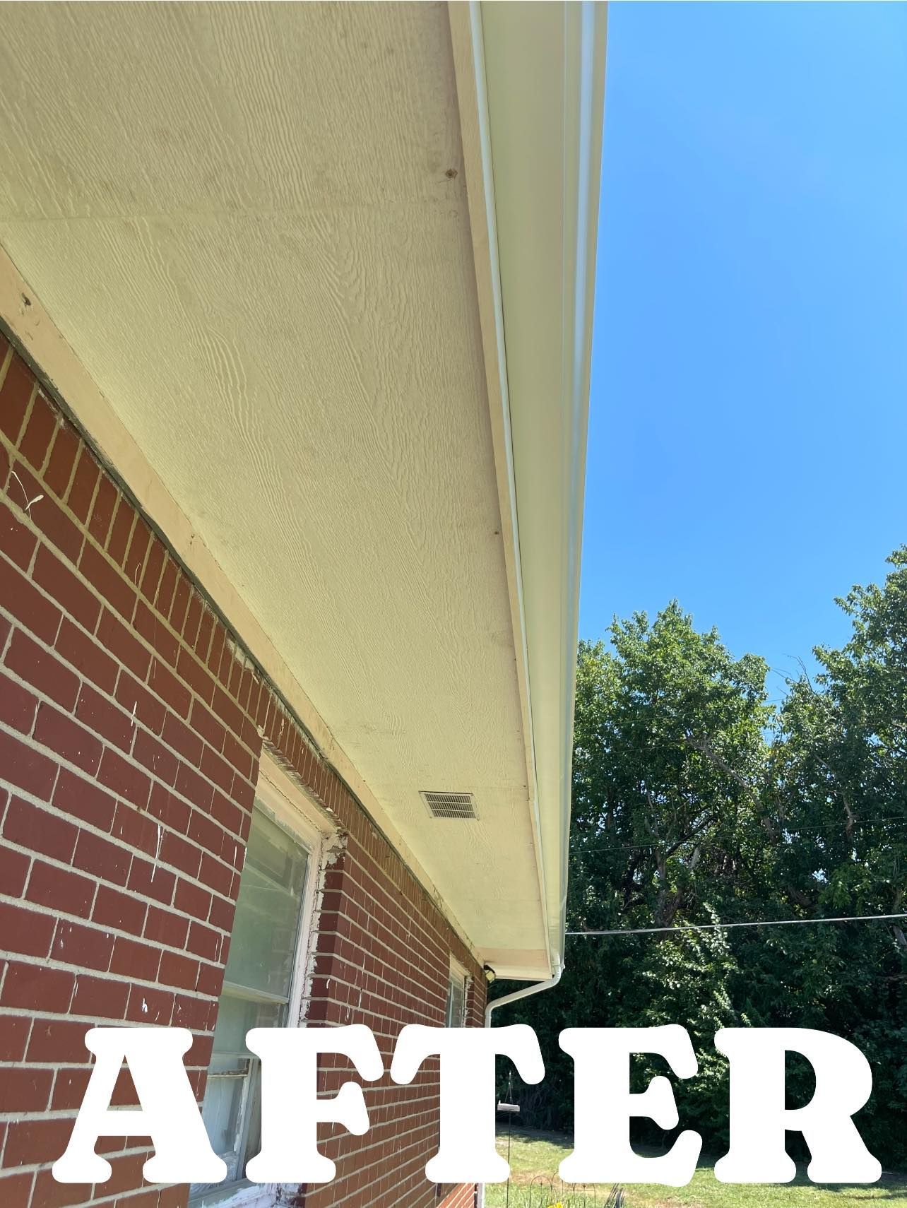 A picture of a house with the word after on it.