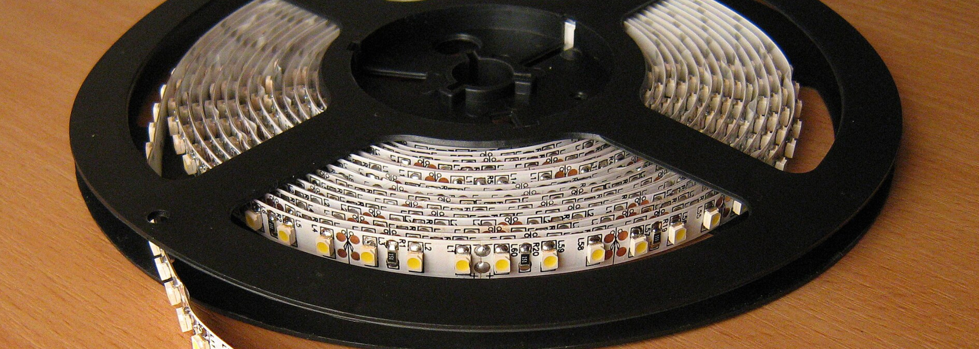 Picture of LED strips. 
