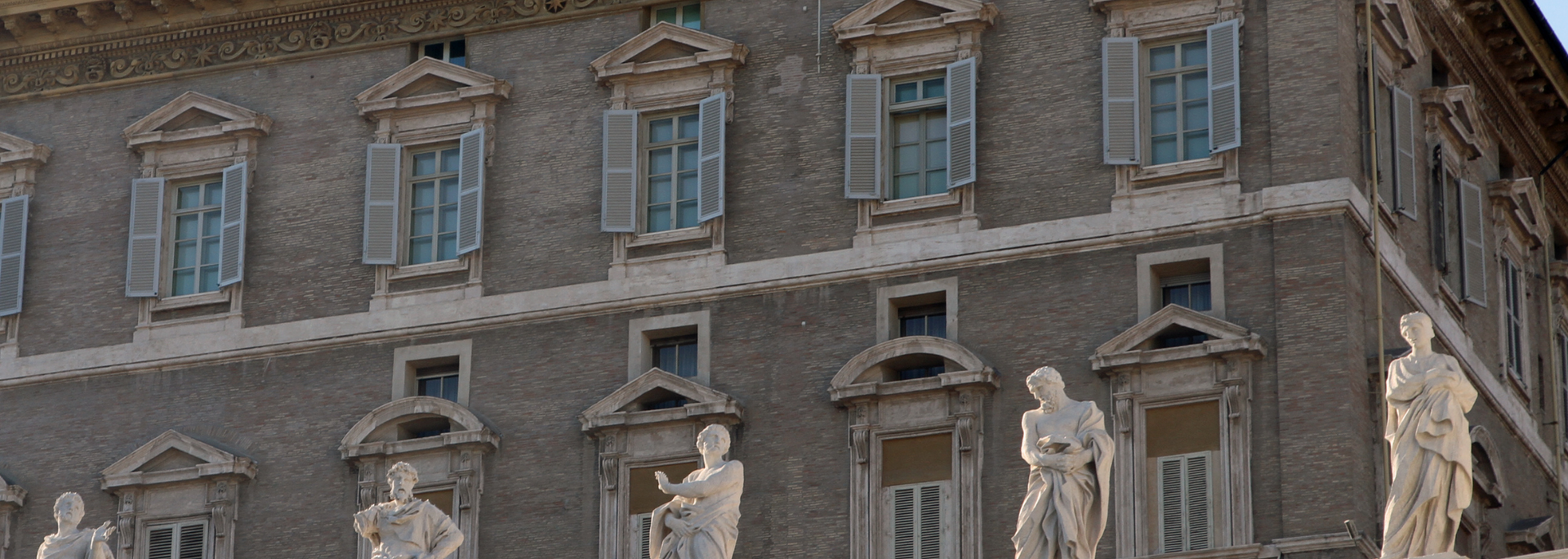 Picture of The Pope's window, Vatican City 
