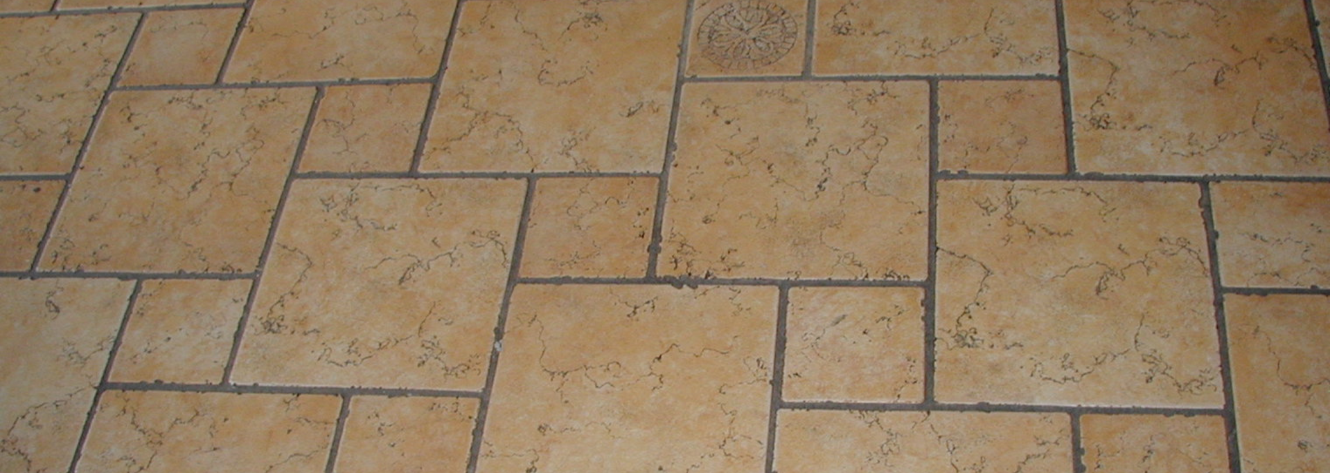 Picture of ceramic floor tiles.