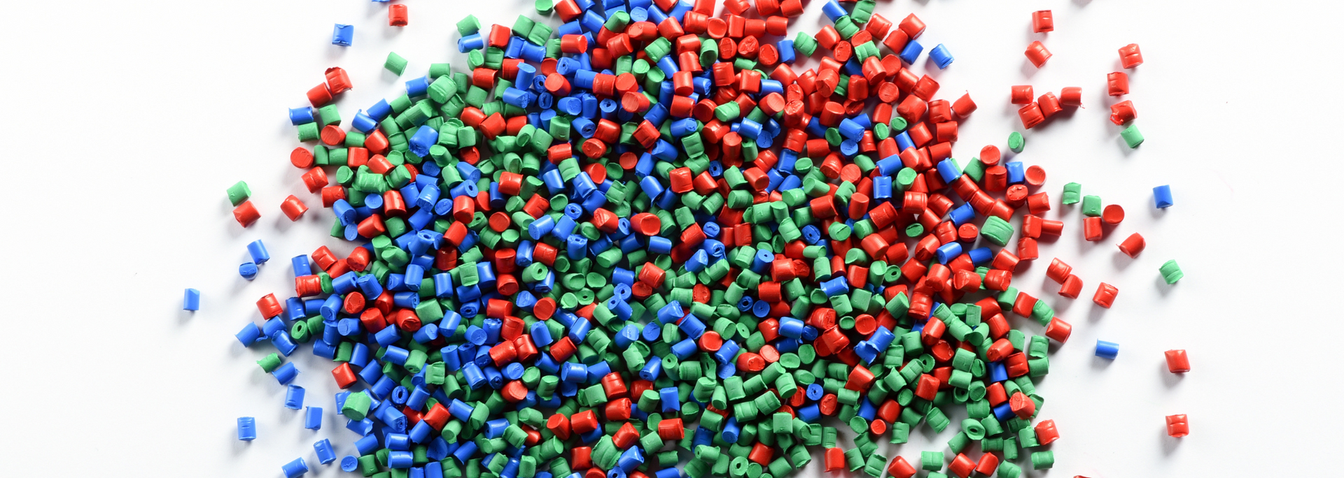 Picture of plastic pellets used for recycling. Picture of plastic pellets used for recycling.