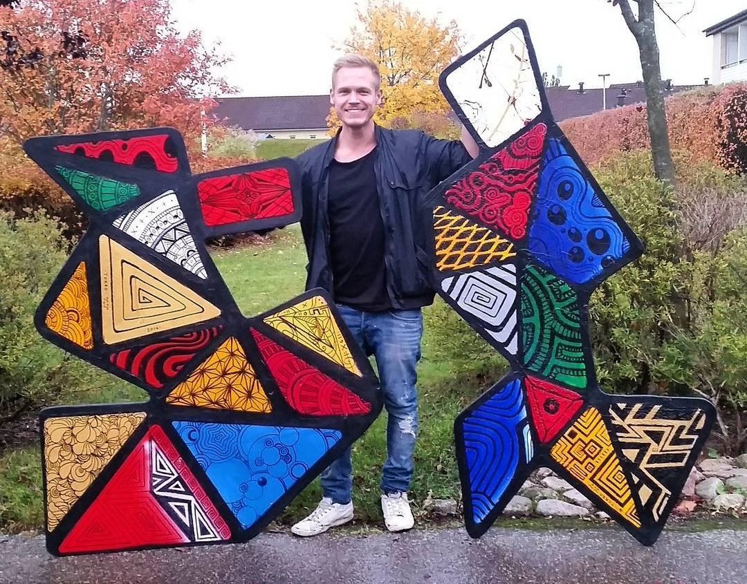 skulptur av Tony Torro på uppdrag av Halmstads fastighetsbolag