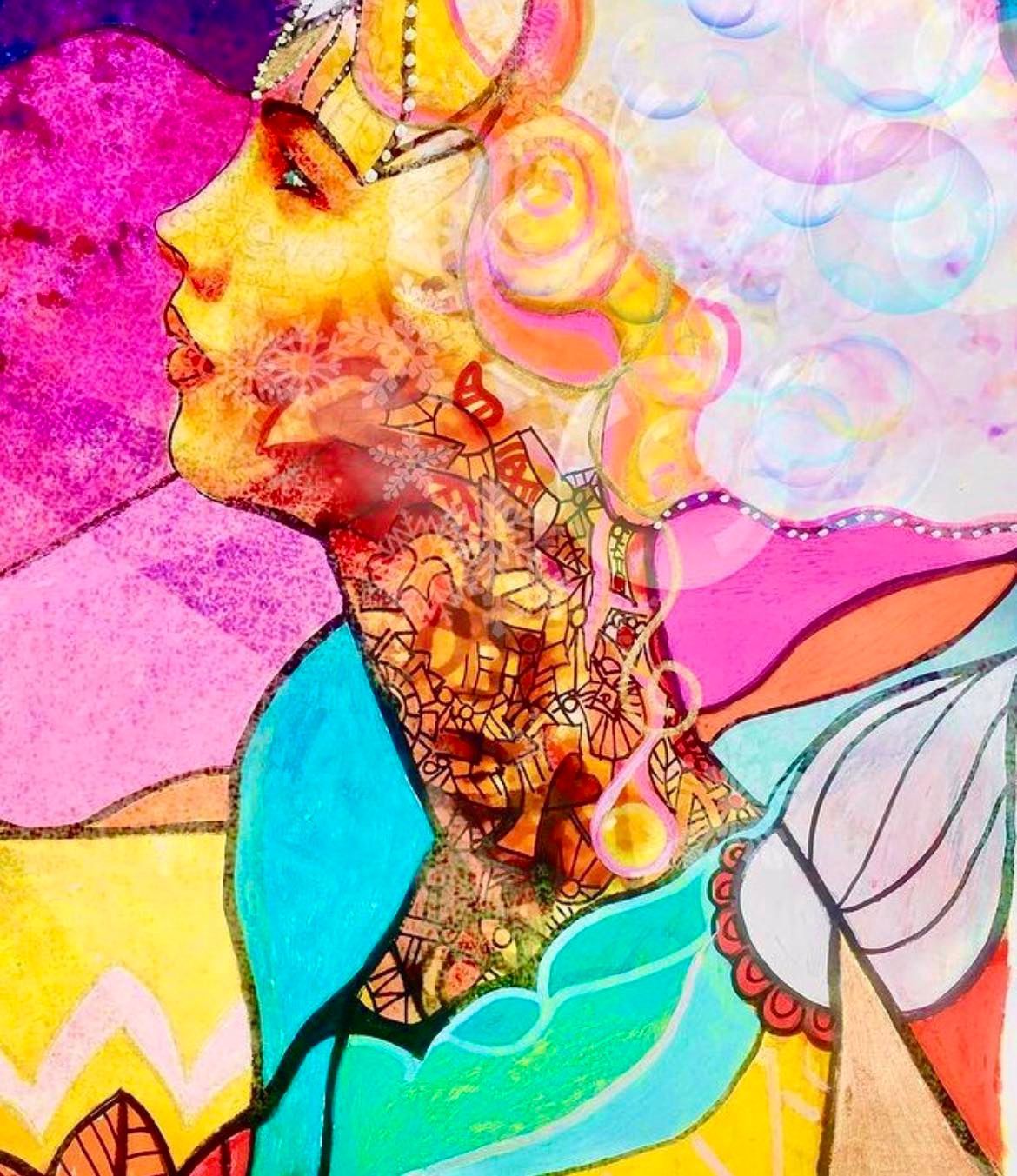 målning av Susanne Lovén