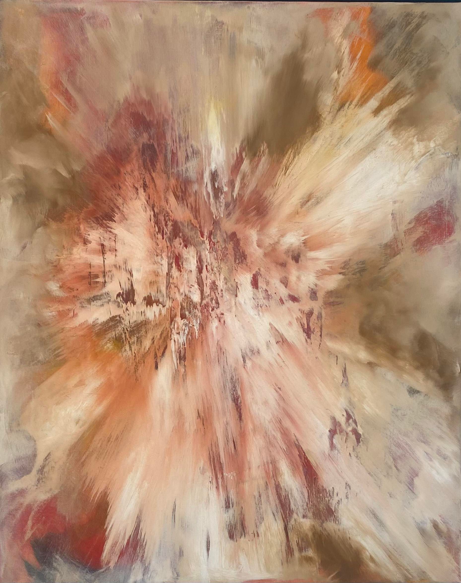 abstrakt målning av Hanna Meyer