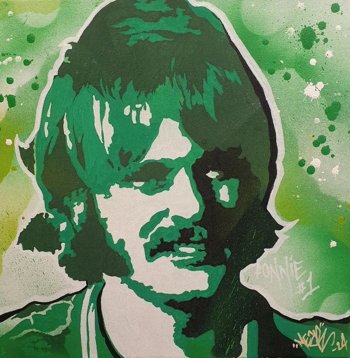 målning av Jonas Finnze