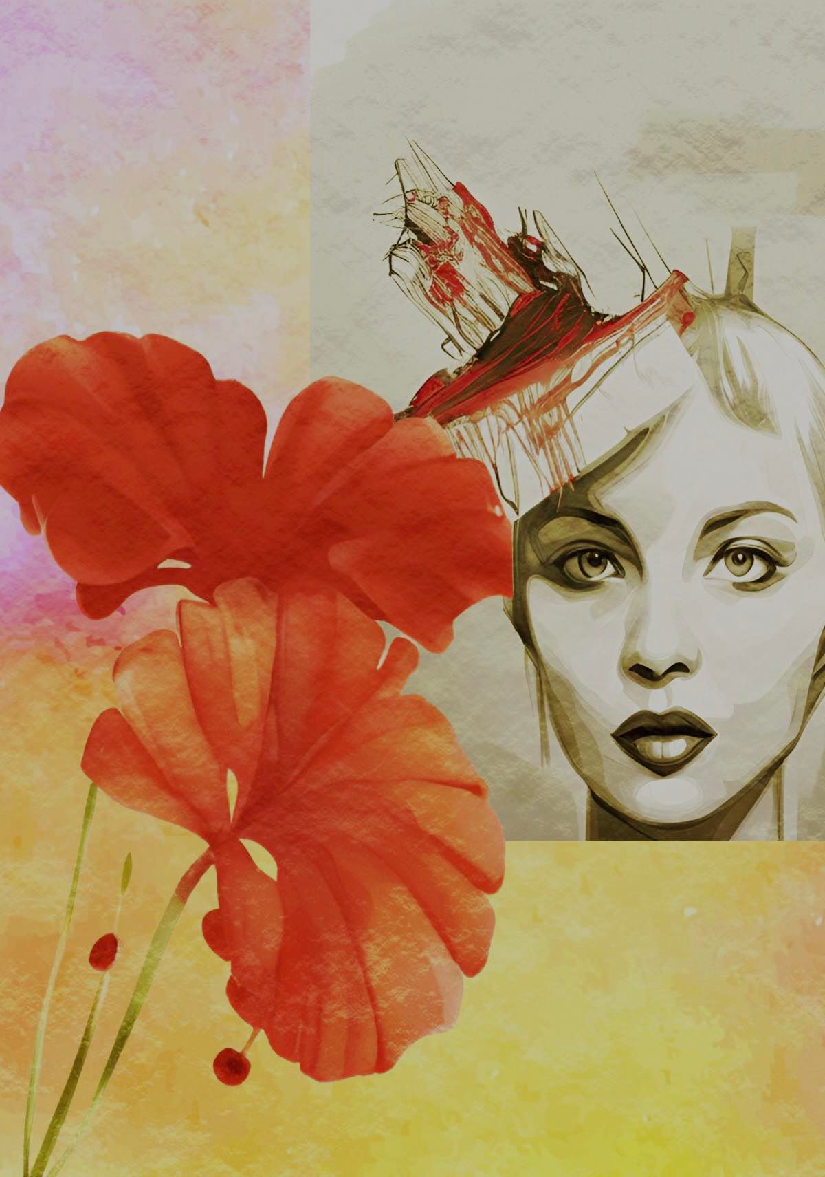 porträtt skapat av Ulla Strandberg