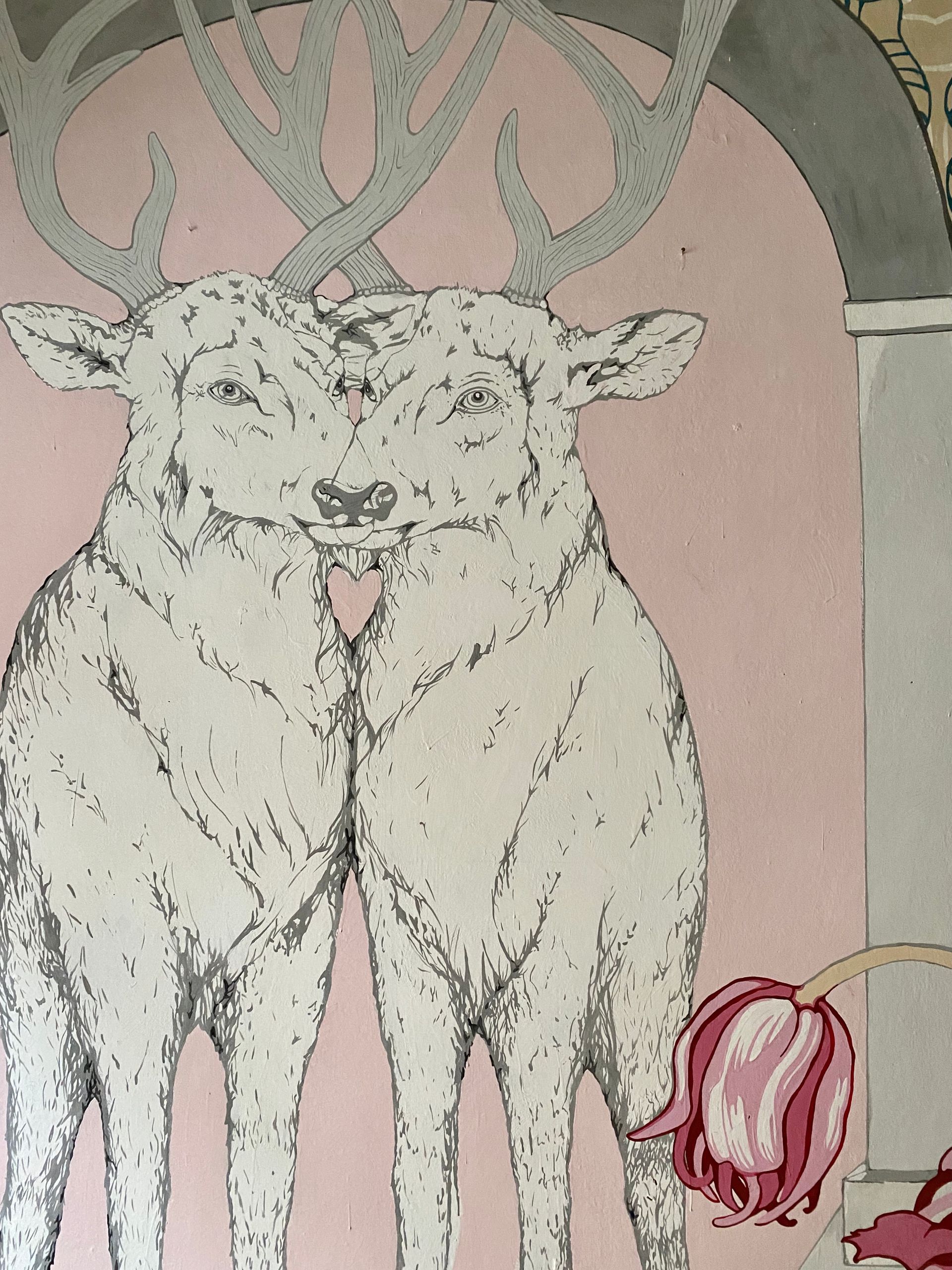 muralmålning av Ida Bentinger