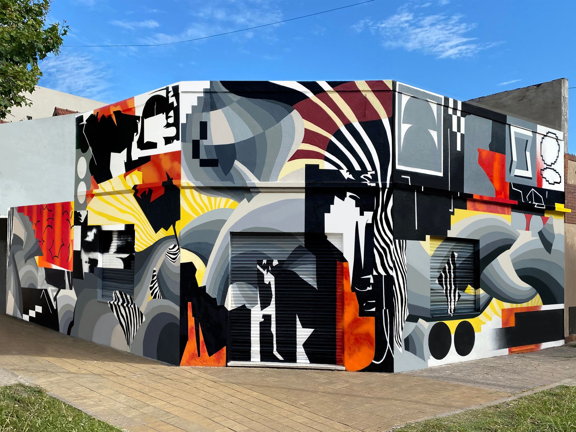 muralmålning i Sam Elgreco - Buenos Aires