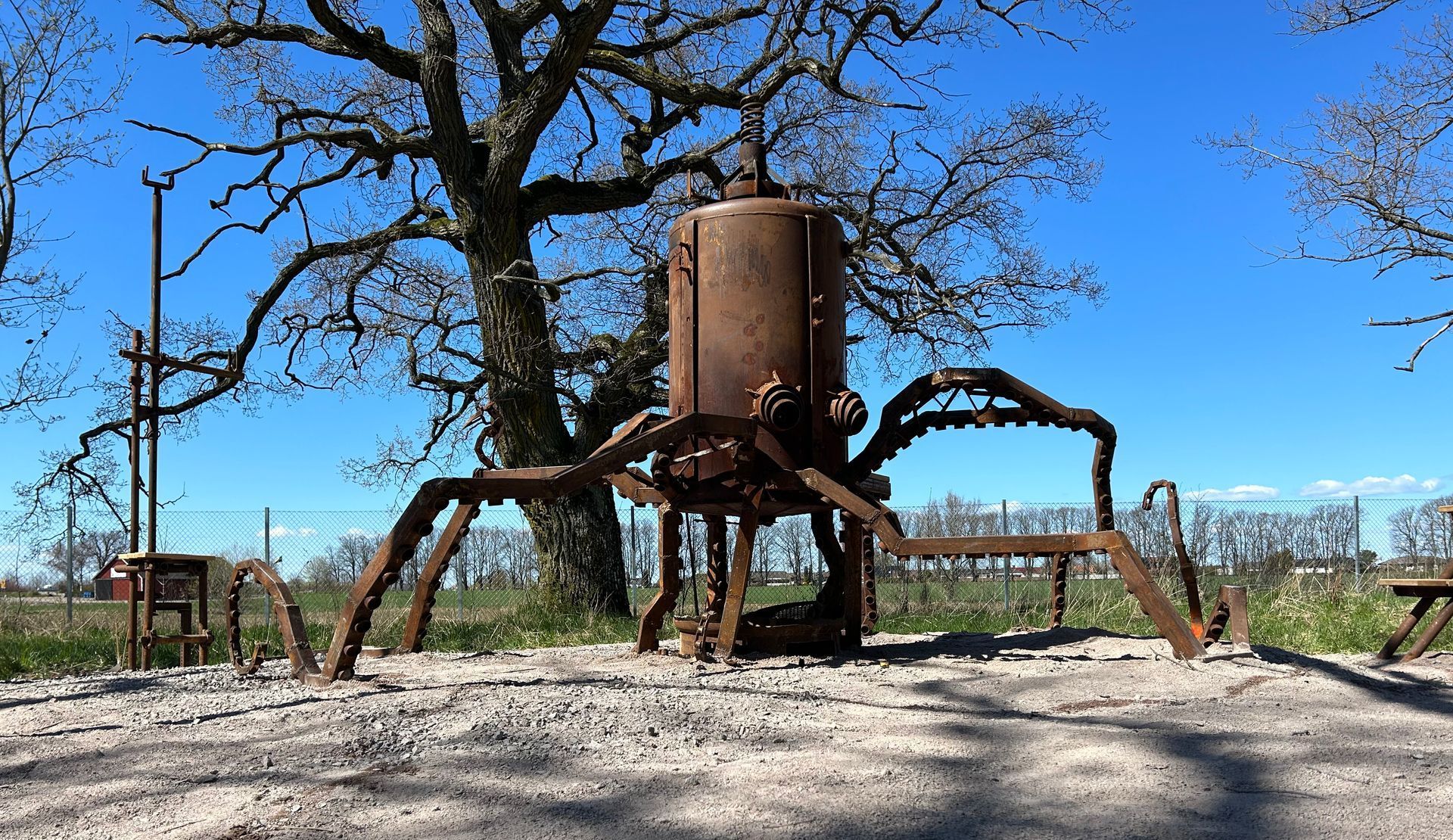skulptur i metall av Olav Lunde, Vadstena skulpturpark