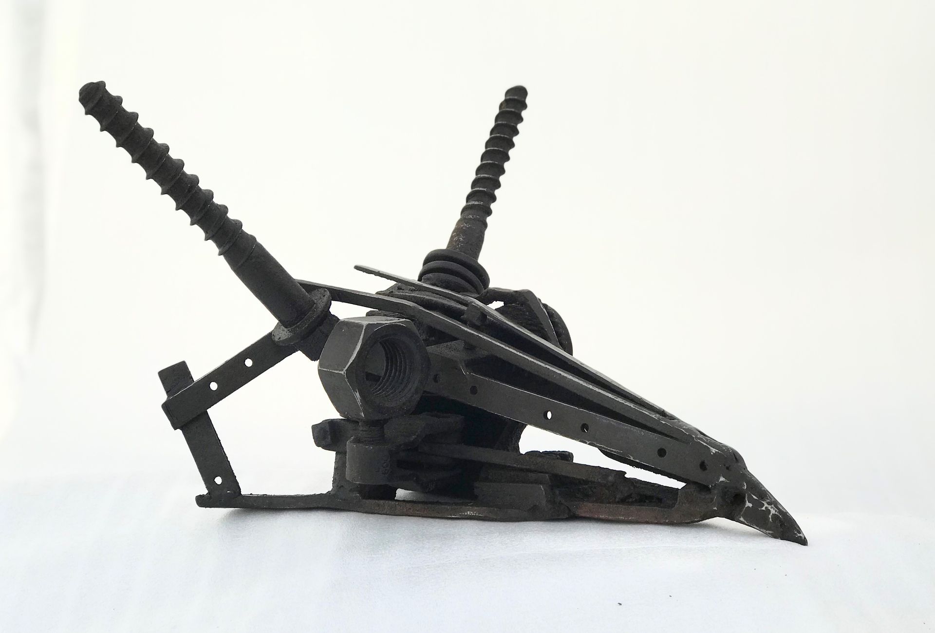 skulptur i metall av Olav Lunde