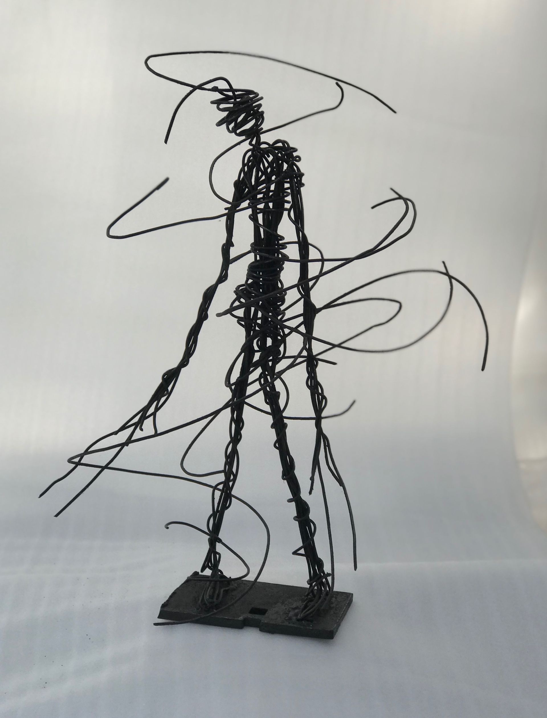 skulptur i metall av Olav Lunde