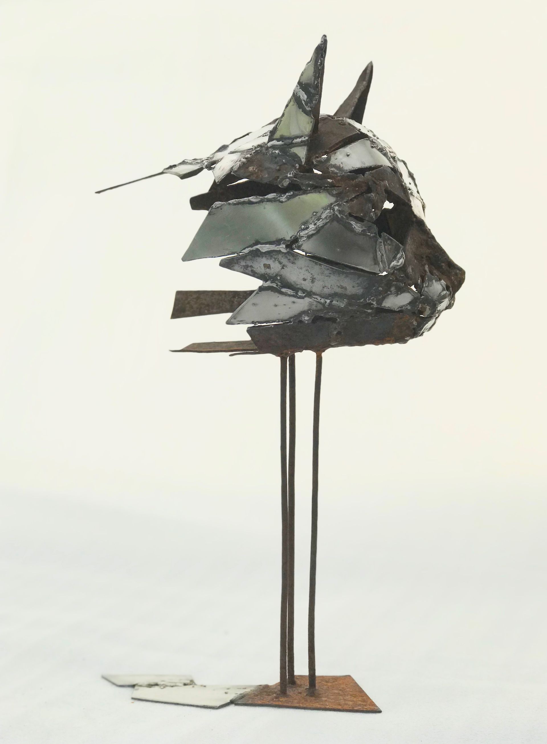 skulptur i metall av Olav Lunde