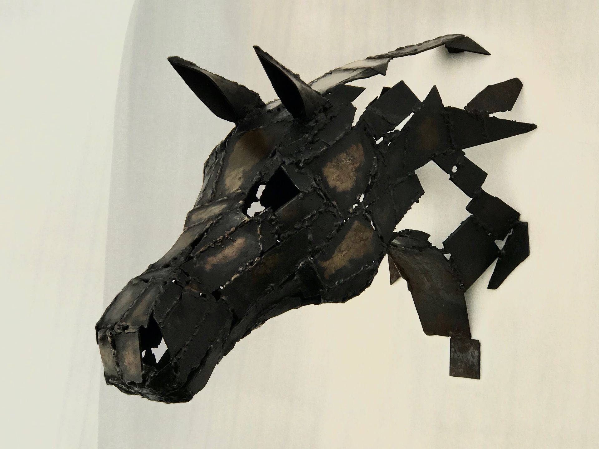 skulptur i metall av Olav Lunde