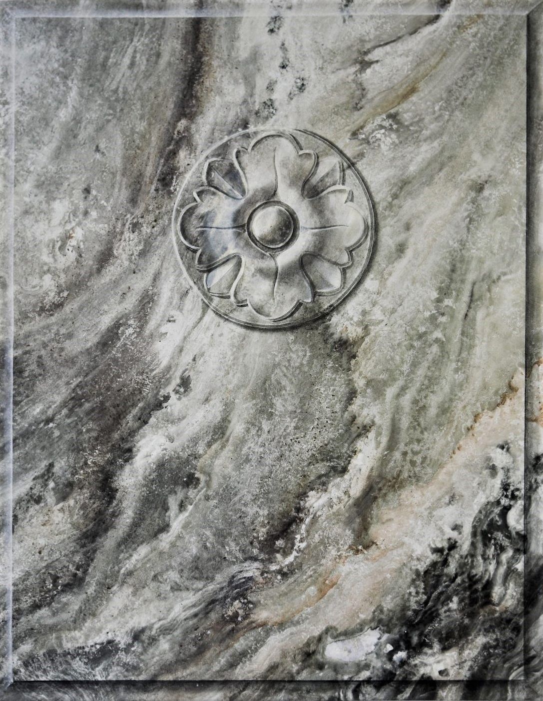 marmorimitation av Lotta Olsson