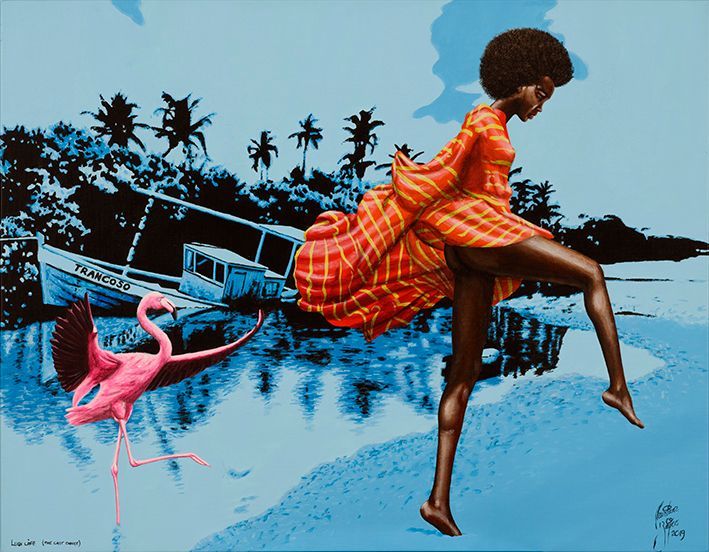 målning av Christian Beijer