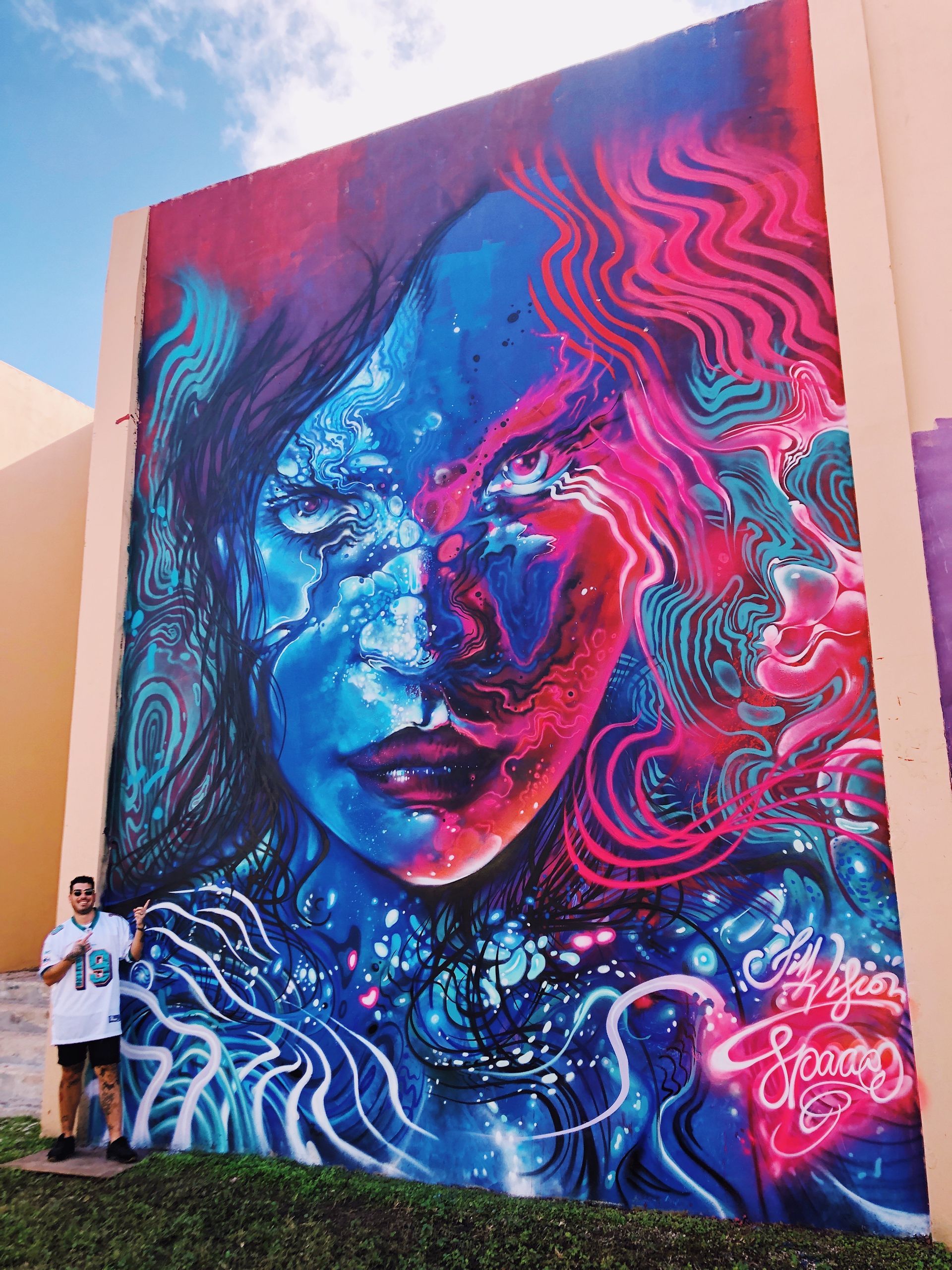 muralmålning av Dan Sapunar