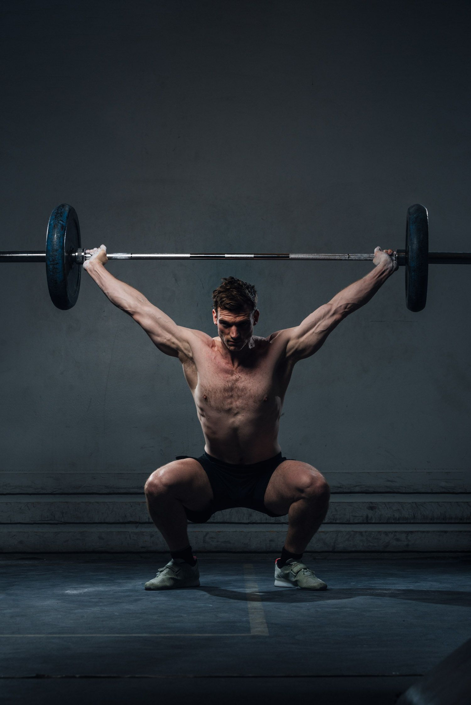 porträtt av tyngdlyftaren Robin Everitt, Niclas Fasth