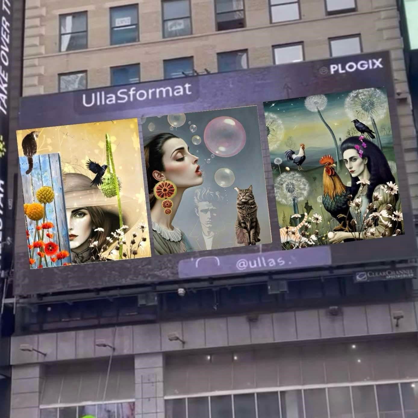 billboard vid Times Square