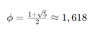 formeln för gyllene snittet