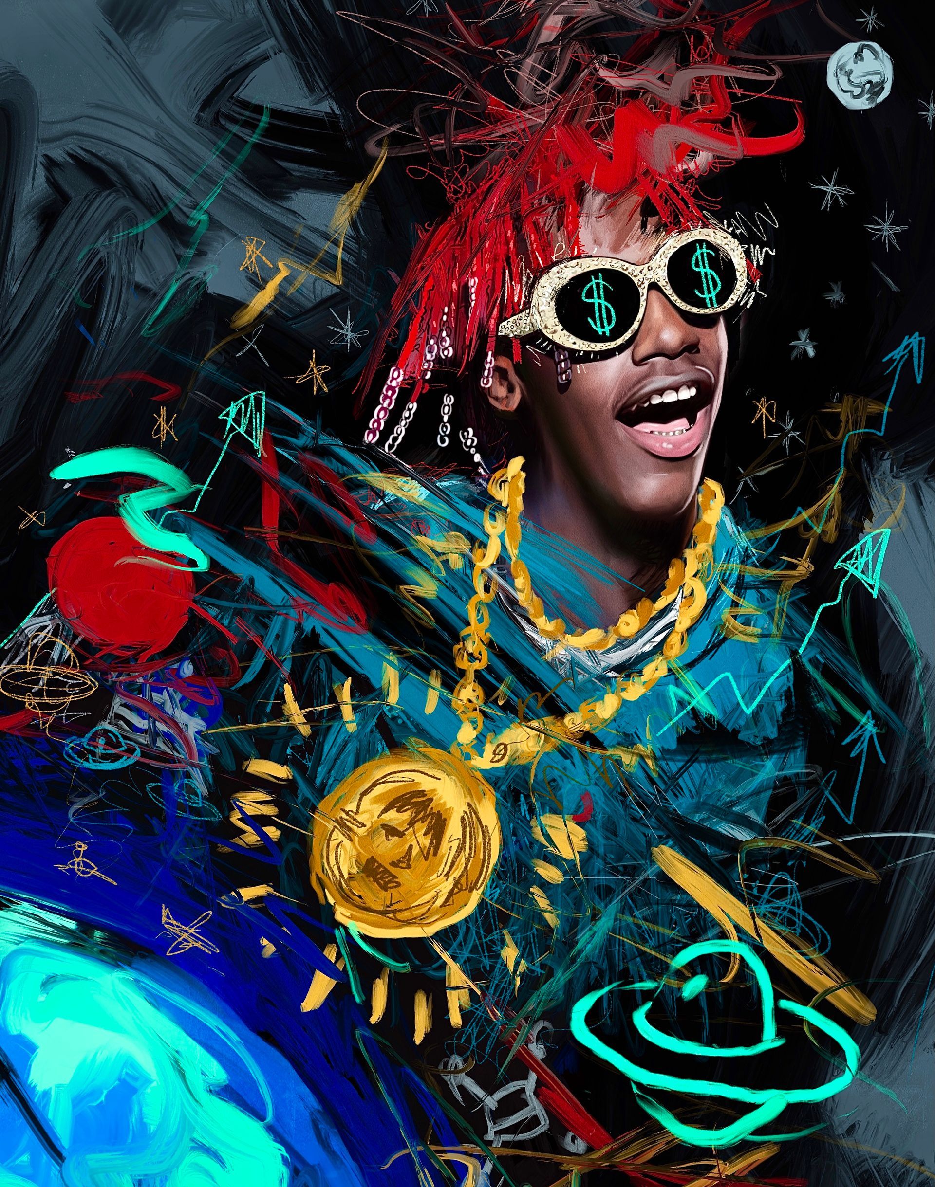 kreativt porträtt, Henric Aryee