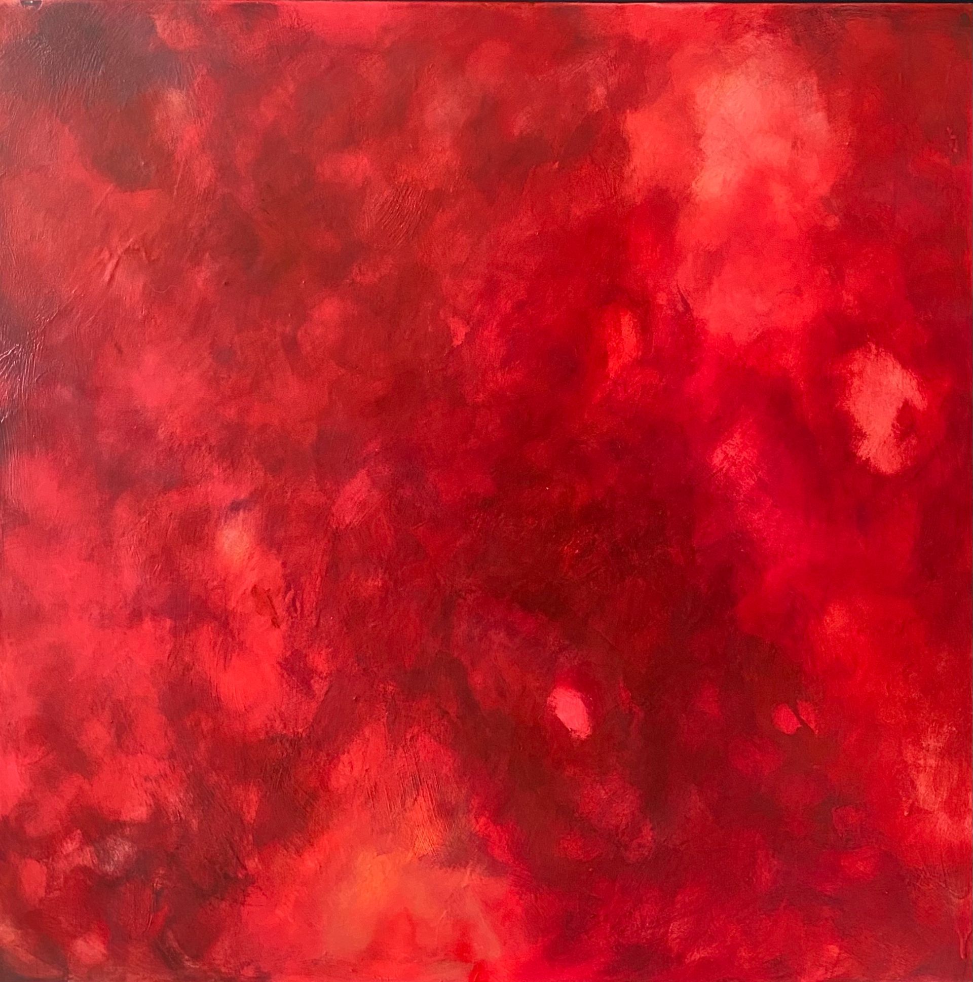 målningen WITHIN THE FIRE av Hanna Meyer