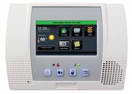 honeywell home security digital control unit
