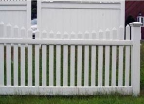 White vinyl fence Holbrook MA Mutual Fence Co Llc