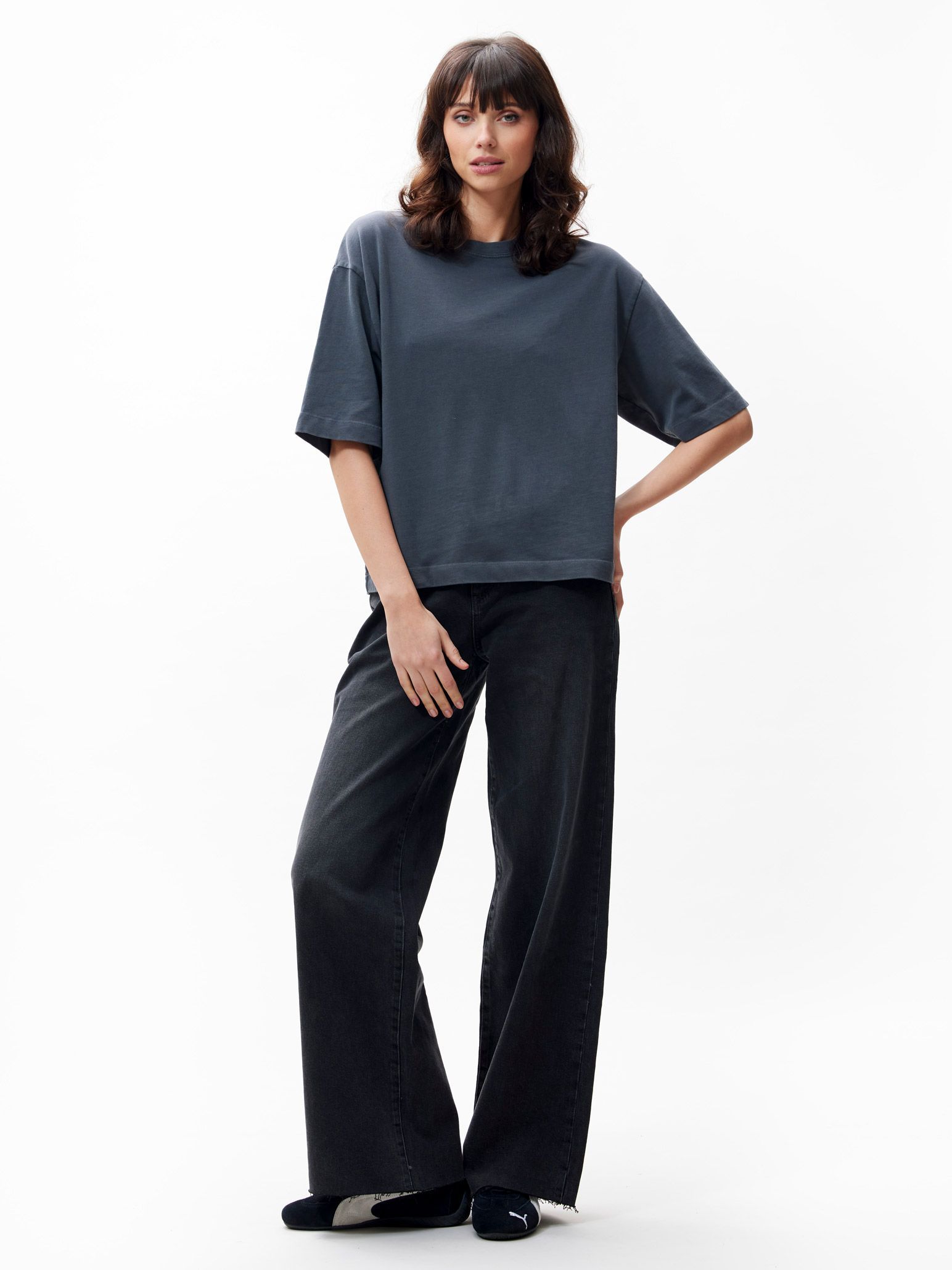 Loose fit Tshirt - Carbon