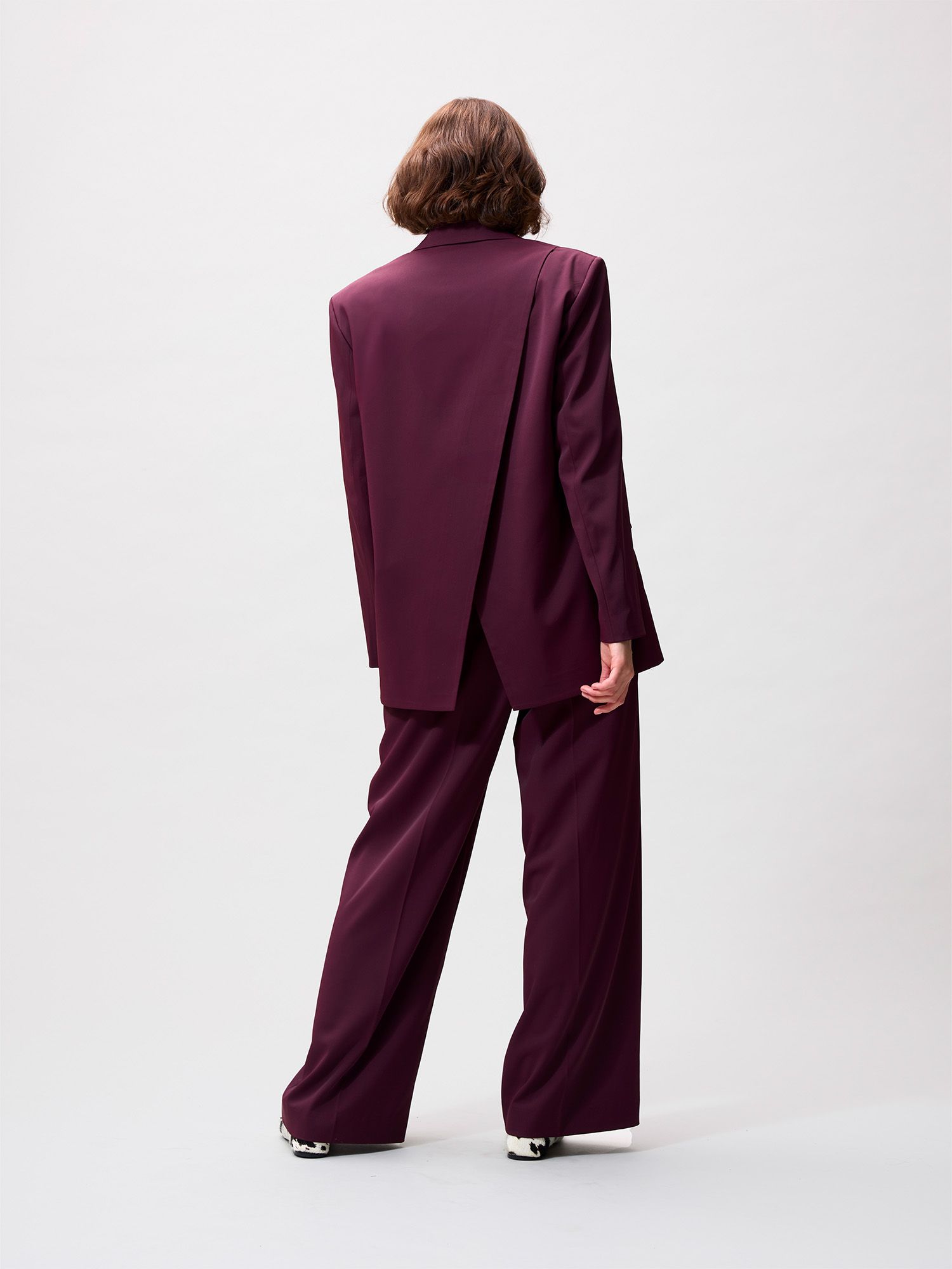 Blazer with back detail