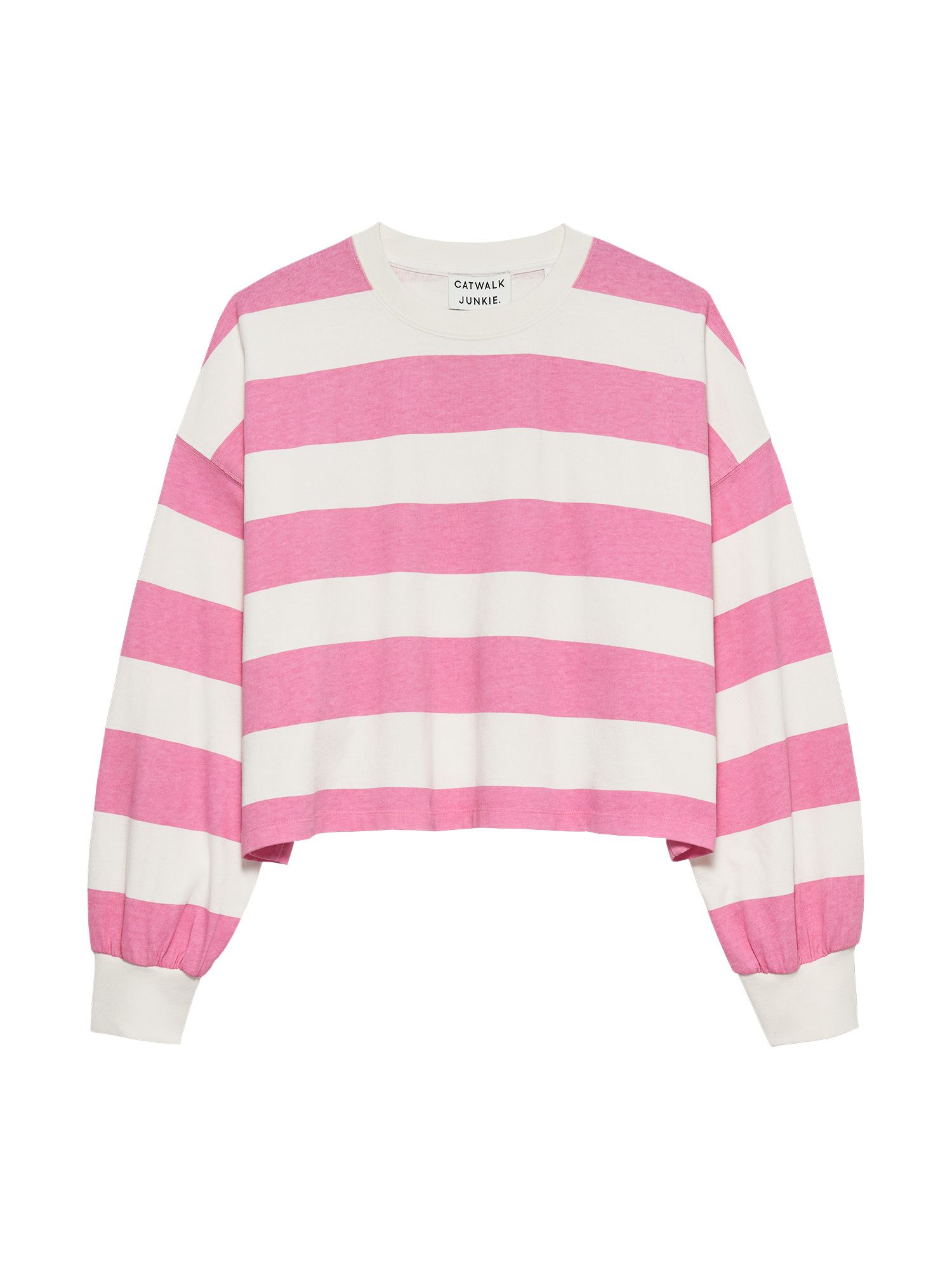 Oversized striped long sleeve
