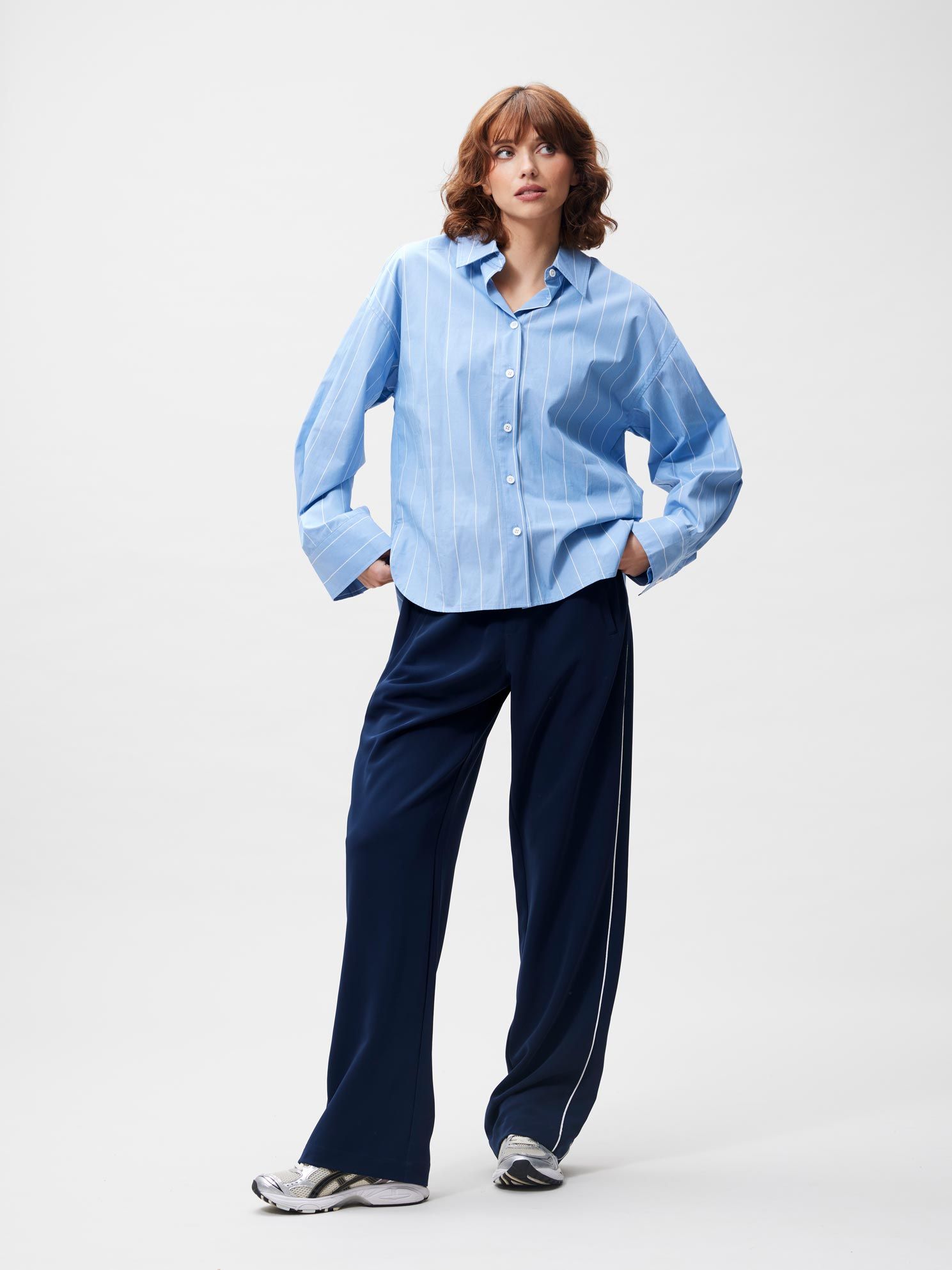 Double placket blouse