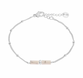 Marble tube bracelet