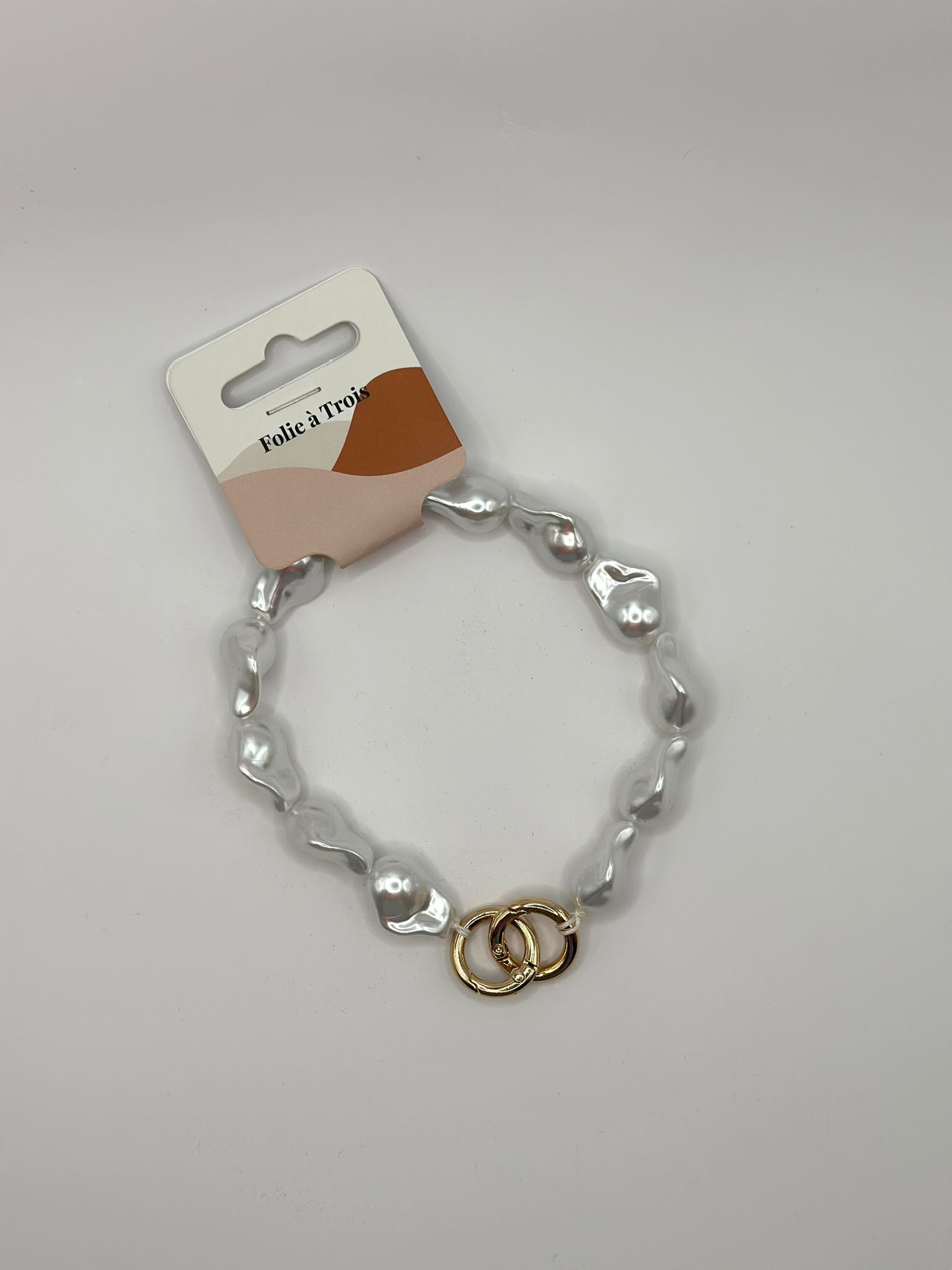 Telefoonkoord kort - Pearl