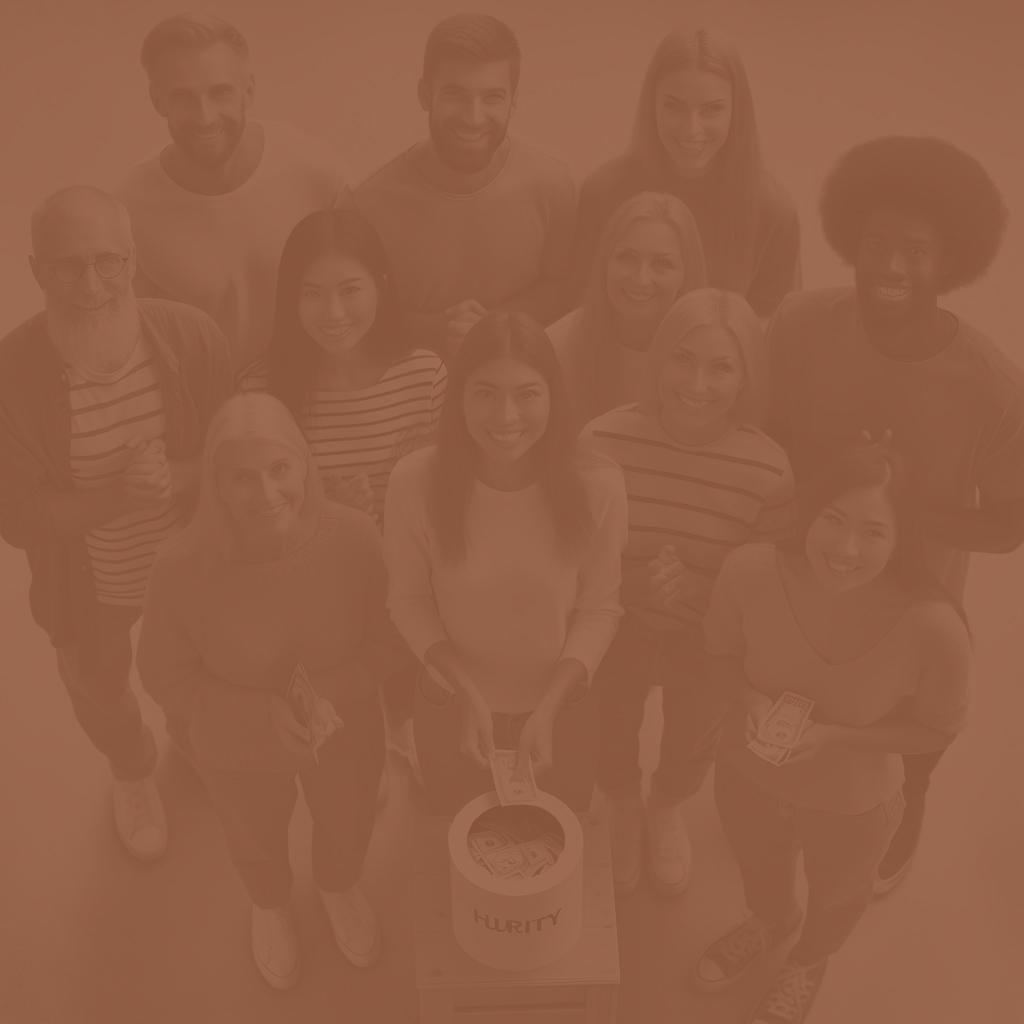 A group of people are posing for a picture together.